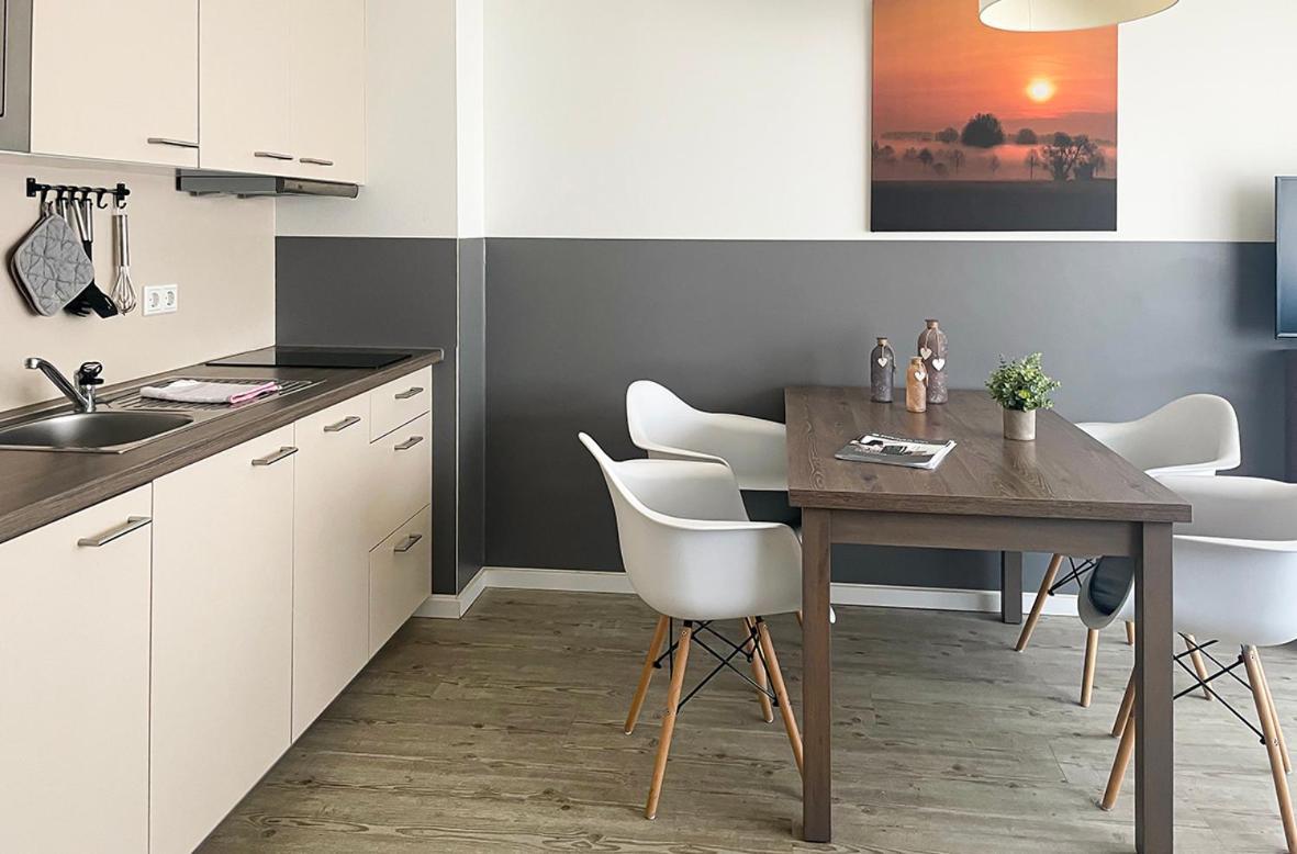 PRIMA Inn Ferienwohnungen Seetor Residenz Neuruppin Exterior foto